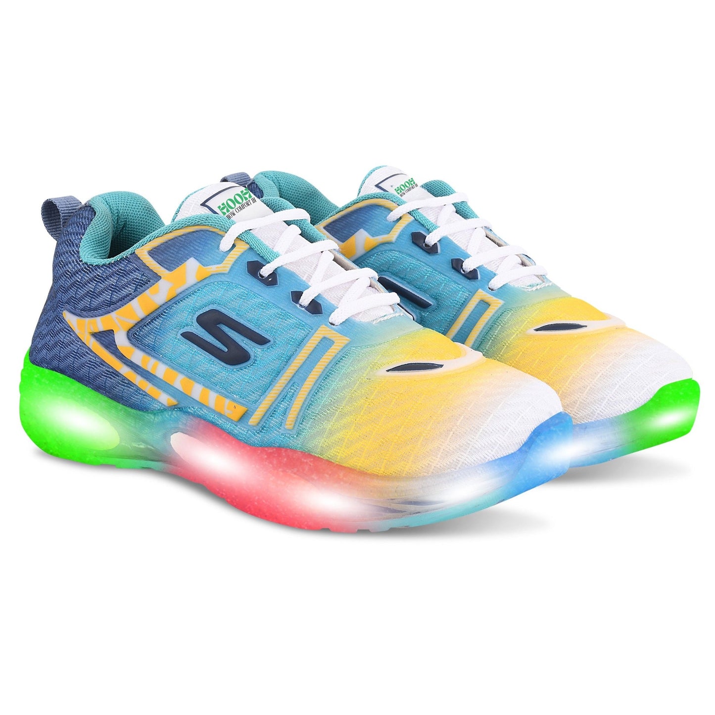 Canvas Lace-Up Sports Sneakers for Kids (5 to 15 Years)