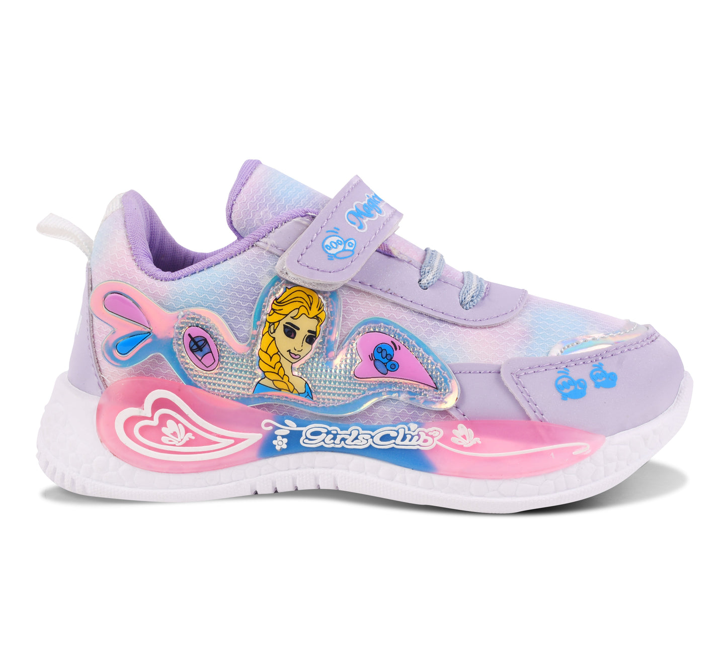 Stylish Canvas Walking Sneakers for Girls (18 Months – 12 Years)