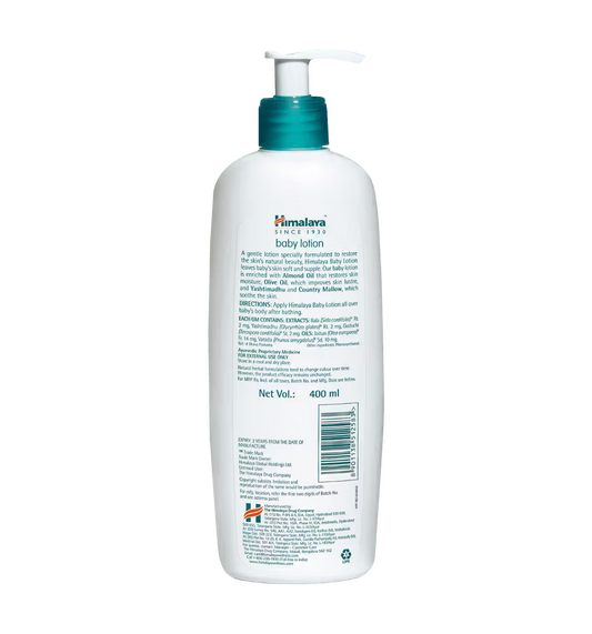 Himalaya Baby Lotion with almond & olive oils (400 ml)