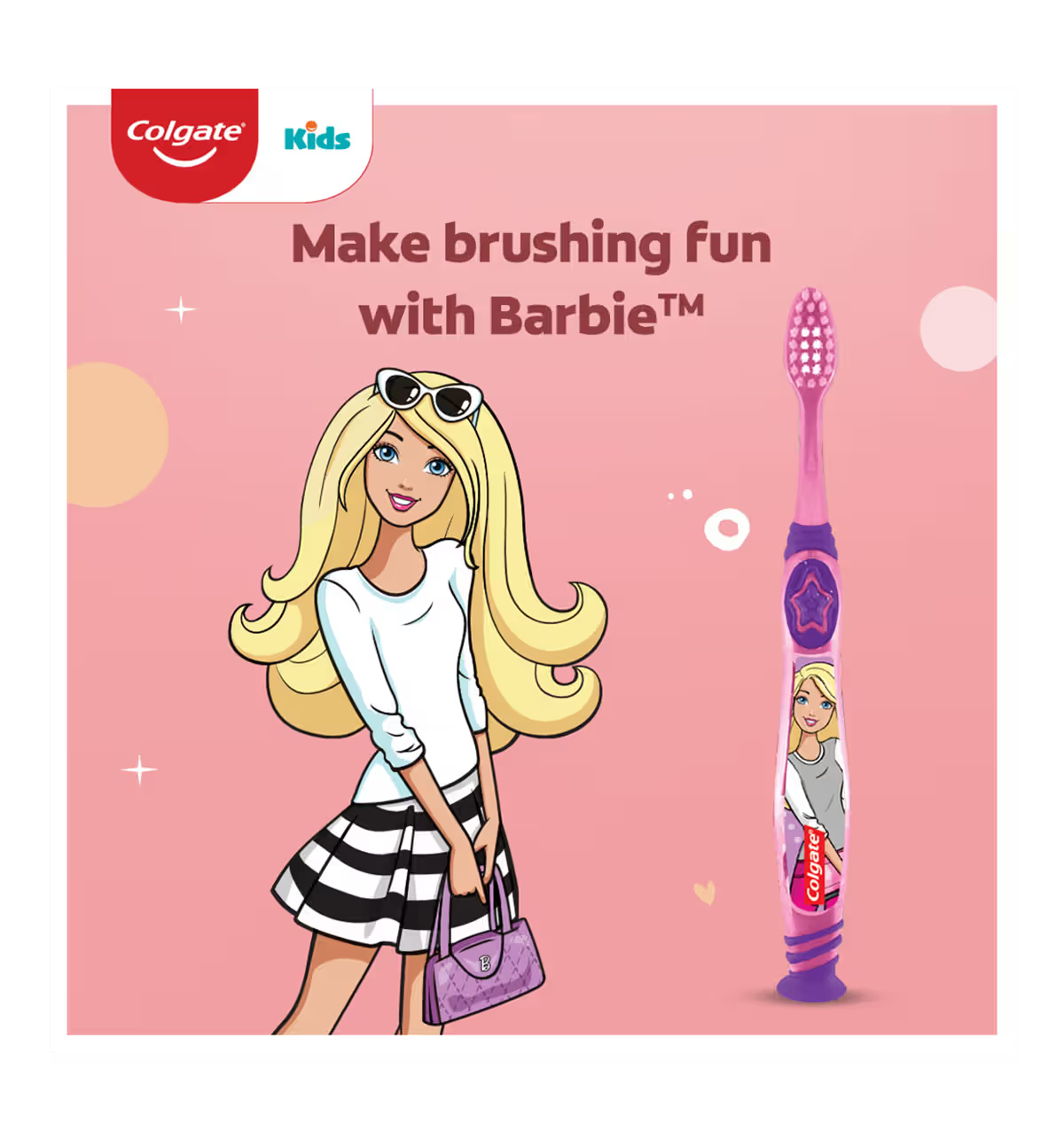 Colgate Kids Toothbrush Barbie Edition (5+ Years)