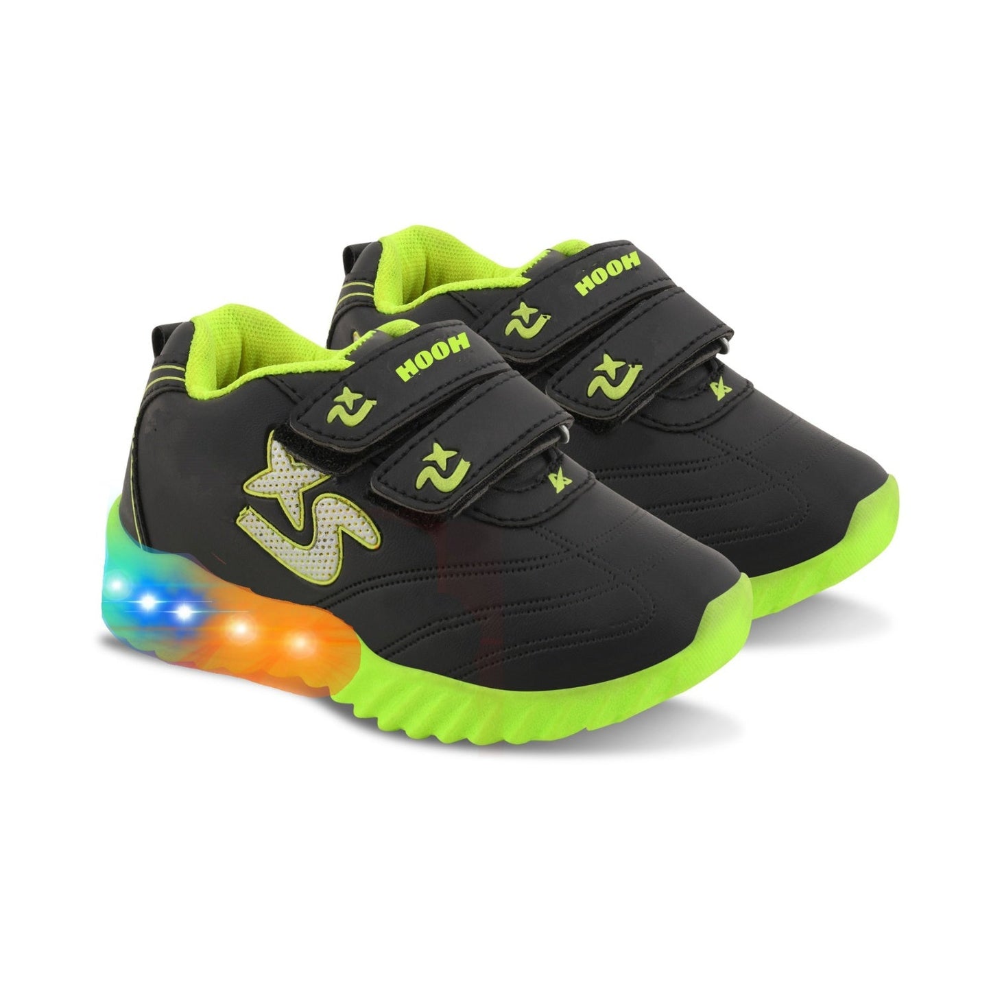 Red Colored Kid’s Unisex LED Shoes