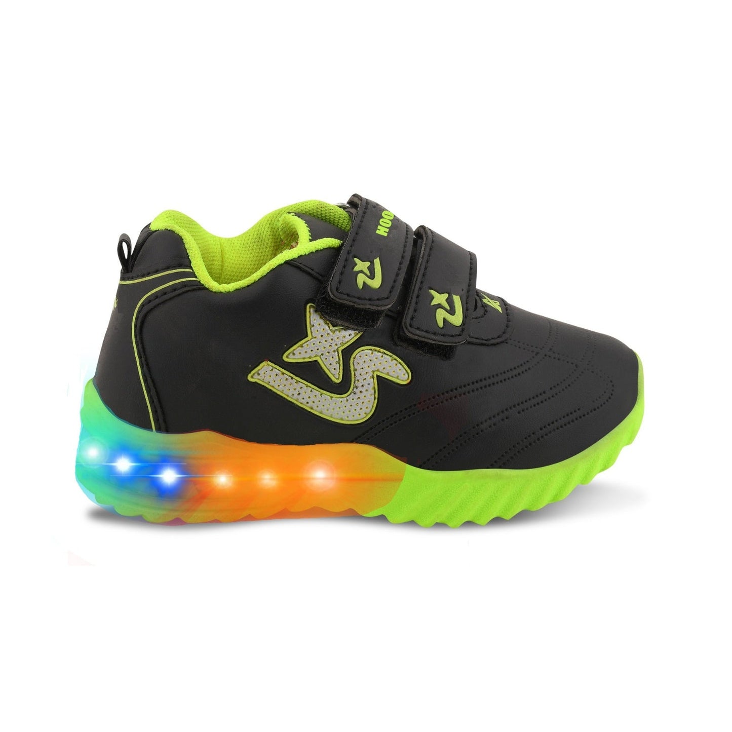 Red Colored Kid’s Unisex LED Shoes