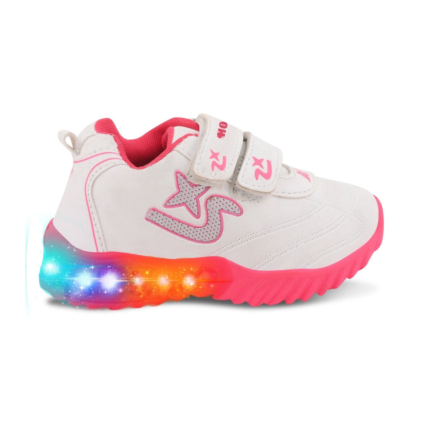 Red Colored Kid’s Unisex LED Shoes