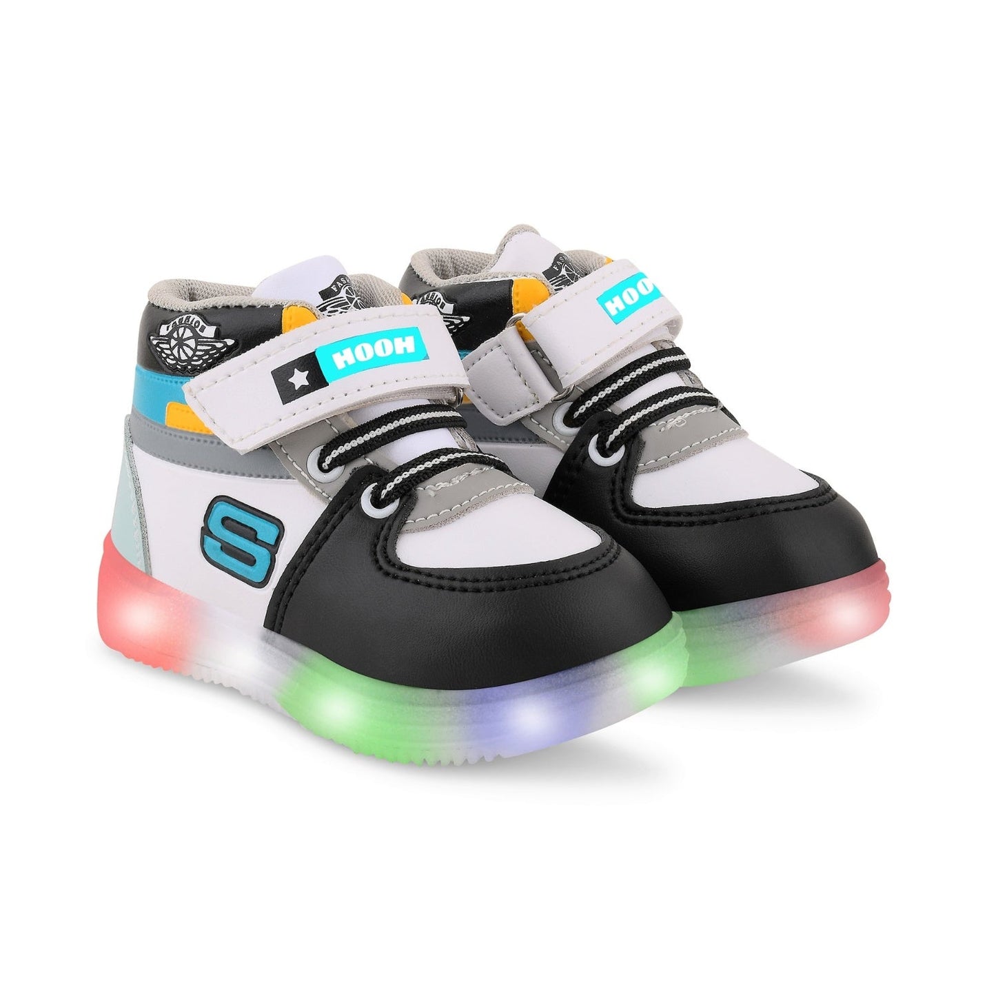 HOOH kids Colored Kid’s Unisex Nitro LED Shoes