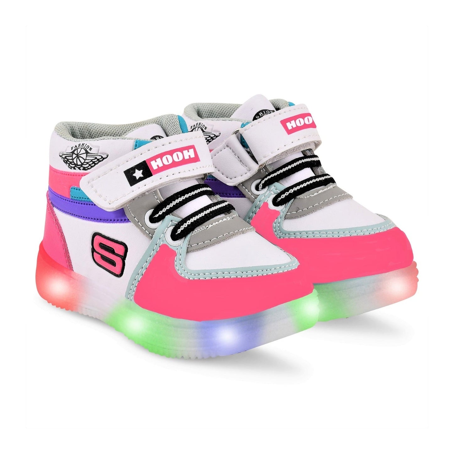 HOOH kids Colored Kid’s Unisex Nitro LED Shoes