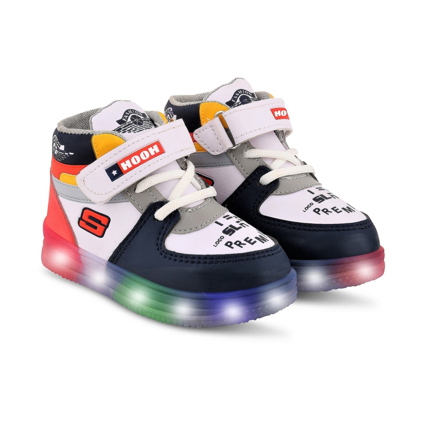 HOOH kids Colored Kid’s Unisex Nitro LED Shoes