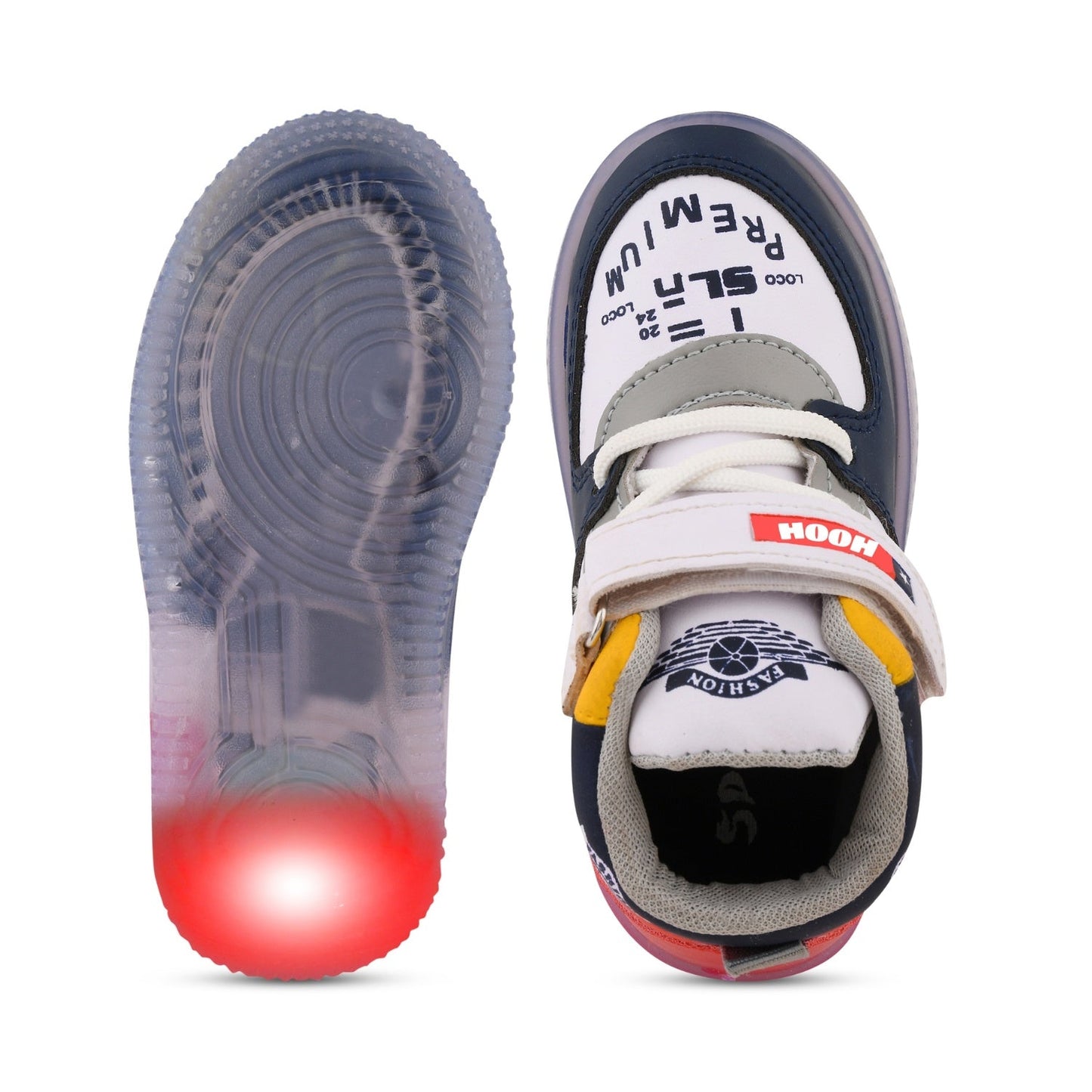 HOOH kids Colored Kid’s Unisex Nitro LED Shoes