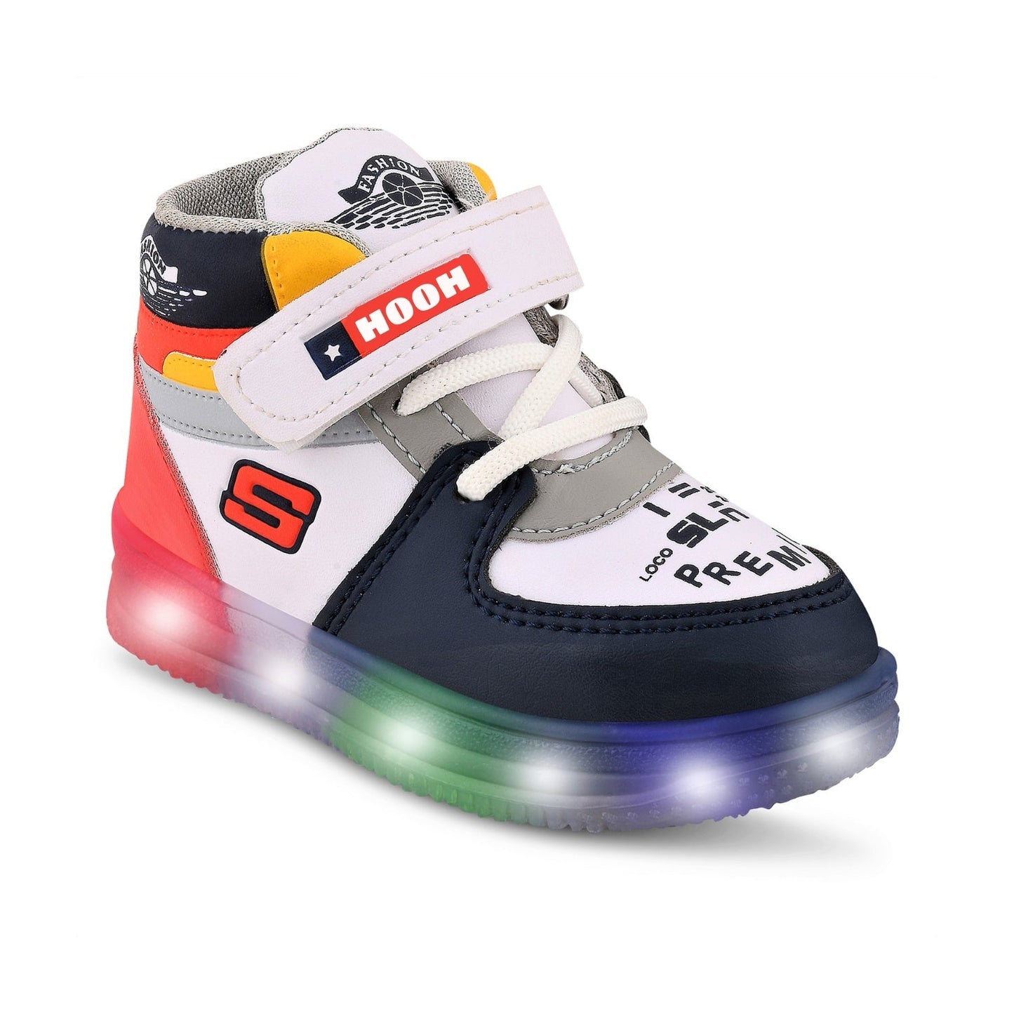 HOOH kids Colored Kid’s Unisex Nitro LED Shoes