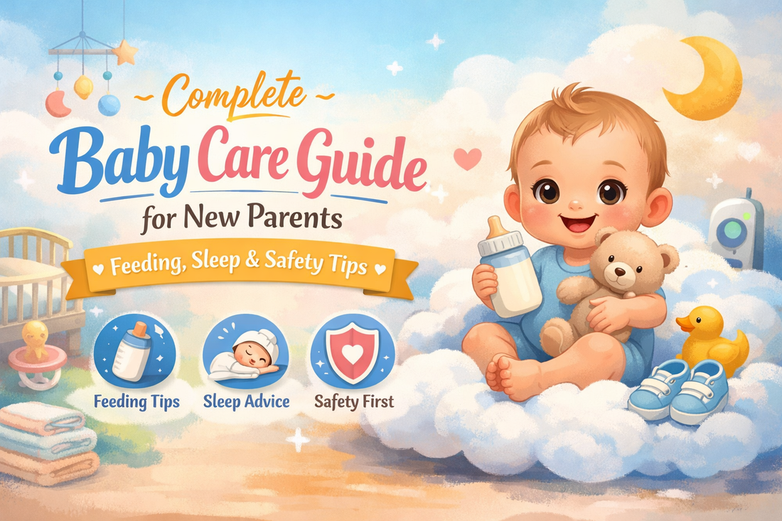 Complete Baby Care Guide for New Parents (2026): Feeding, Sleep & Safety Tips