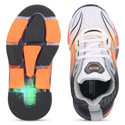 WAVE Kids' LED Sneakers – Light-Up Canvas Shoes for Boys & Girls
