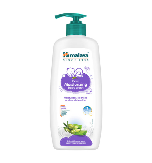 Himalaya Moisturizing Baby Wash (400 ml)