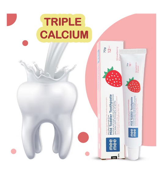 Mee Mee Kids Toothpaste with Strawberry Flavour (70 Gm)
