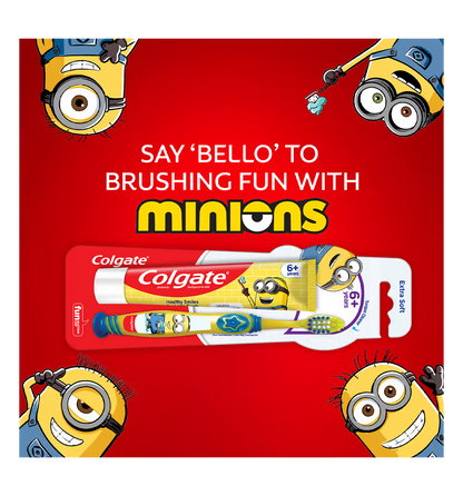 Colgate Kids Toothbrush Minion Edition (6+ Years)