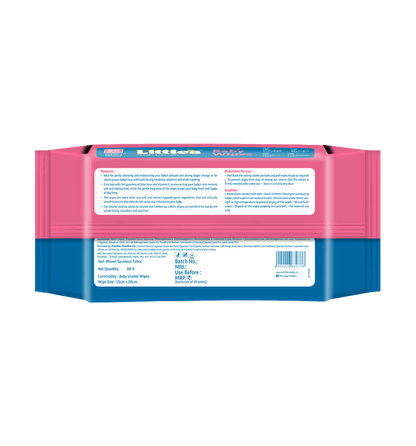 Little's Skincare Baby Wipes (80 Pcs)
