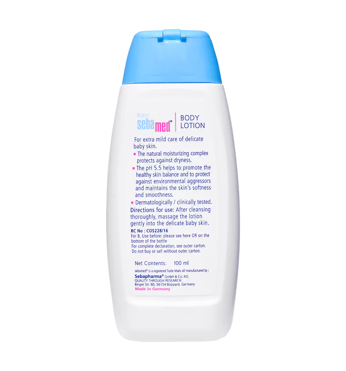 Baby Sebamed  Camomile Body Lotion (100 ml)