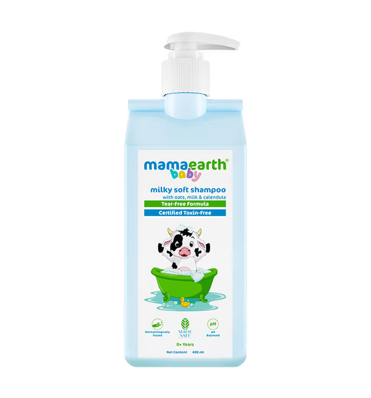 Mamaearth Baby milky soft shampoo (400 ml)