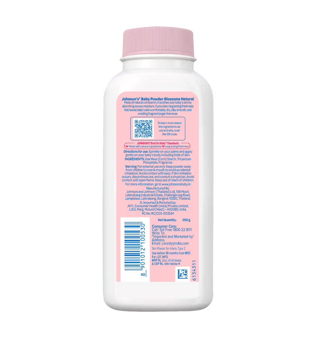 Johnson's Blossoms Baby Powder (200 gm)