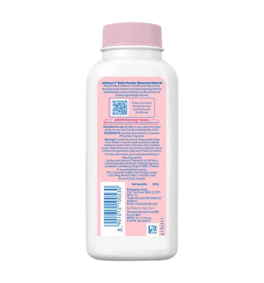 Johnson's Blossoms Baby Powder (200 gm)