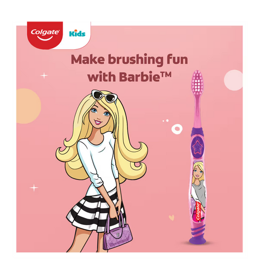 Colgate Kids Toothbrush Barbie Edition (5+ Years)