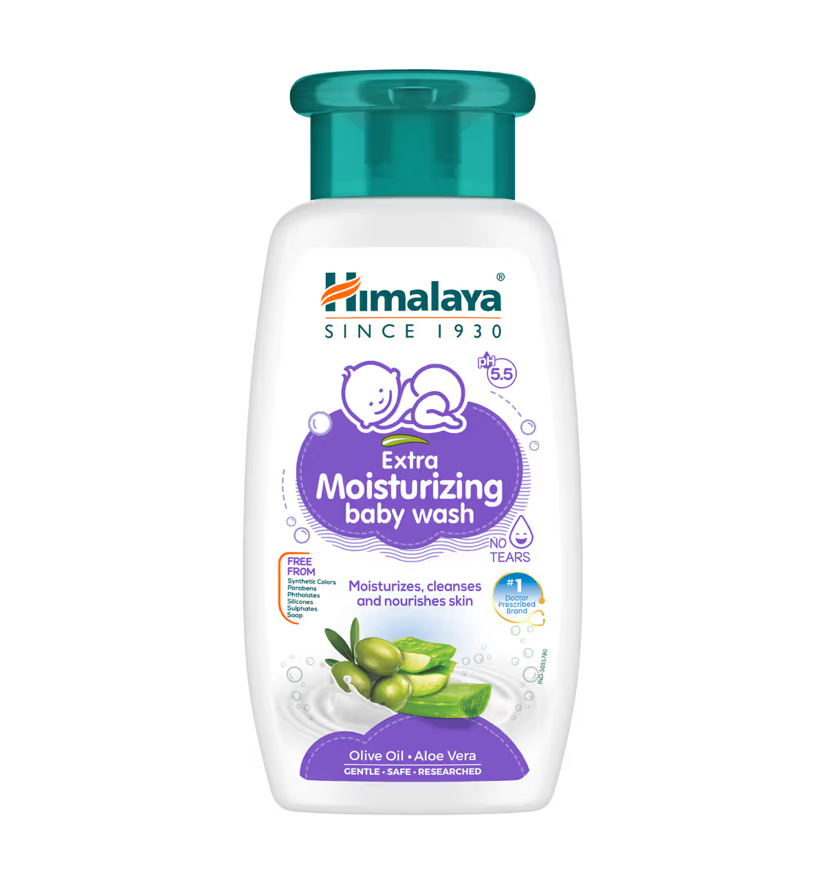 Himalaya Moisturizing Baby Wash (200 ml)