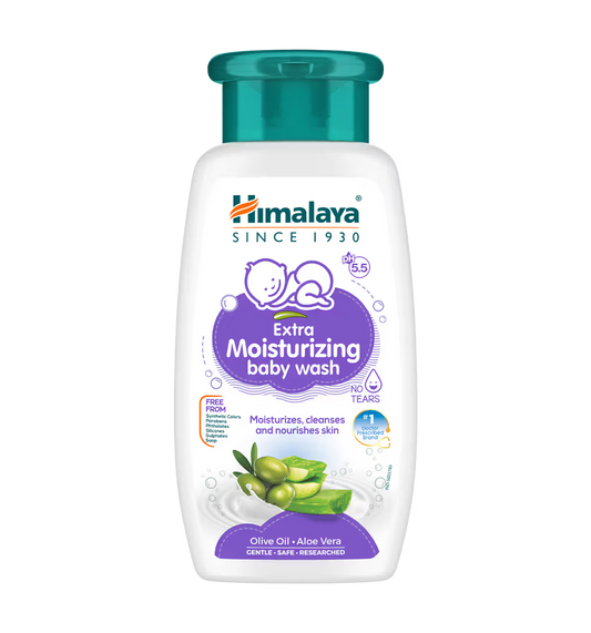 Himalaya Moisturizing Baby Wash (200 ml)