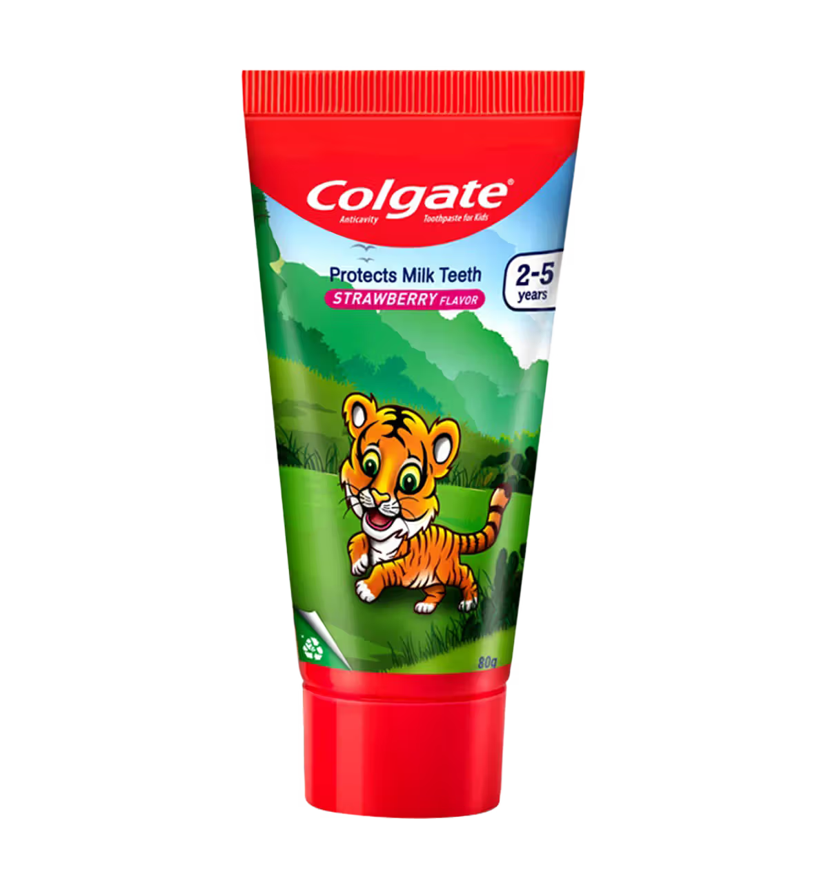 Colgate Kids Toothpaste with Strawberry Flavour (80gm)