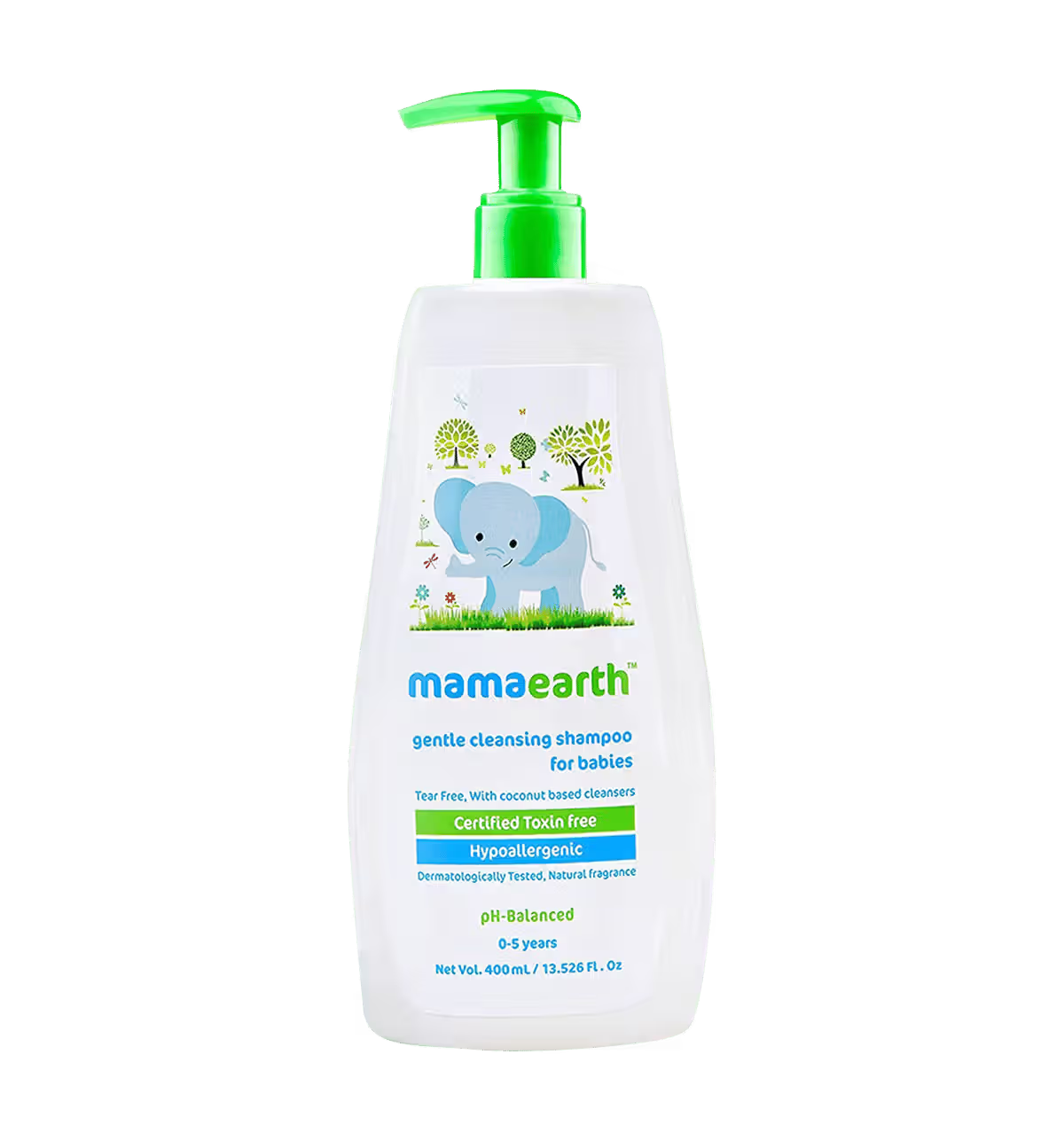 Mamaearth Gentle Cleansing Baby Shampoo (400 ml)