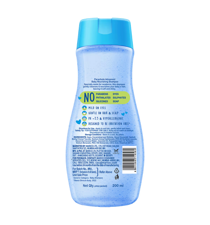 Parachute Nourishing Baby Shampoo (200 ml)