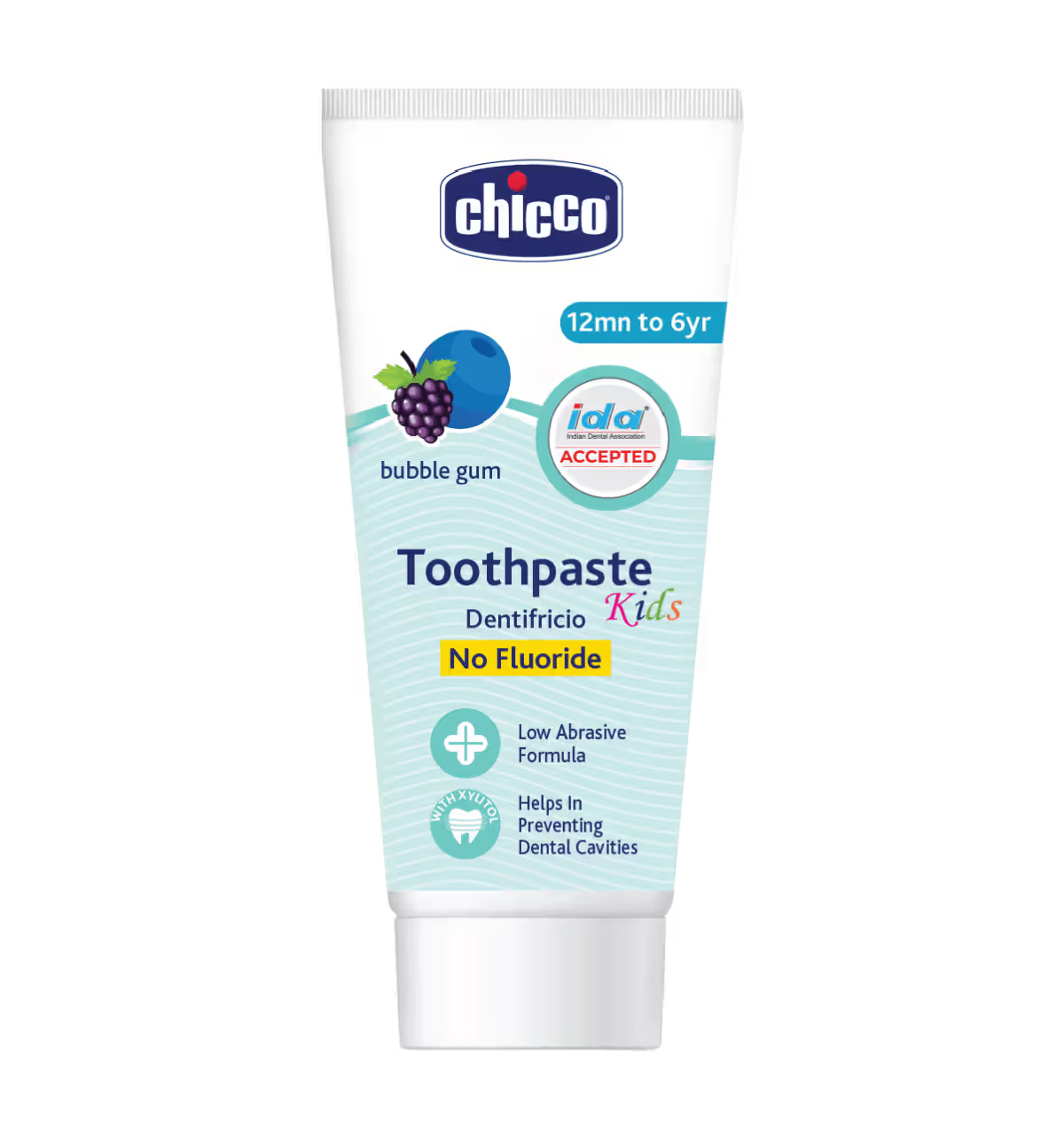 Chicco Kids Toothpaste with Bubble Gum (50 Gm)