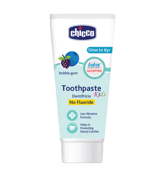 Chicco Kids Toothpaste with Bubble Gum (50 Gm)