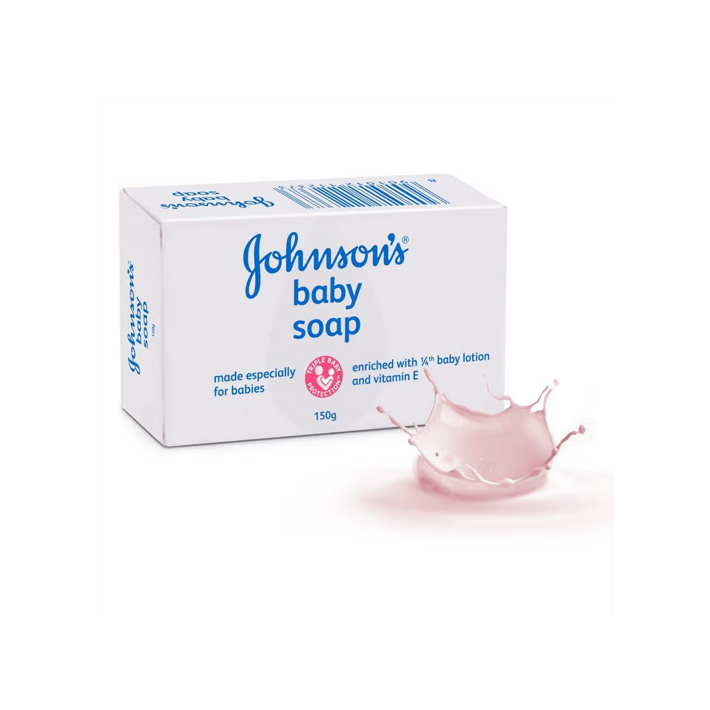 Johnson's Baby Soap enriched with baby lotion and vitamin E (150 gm)